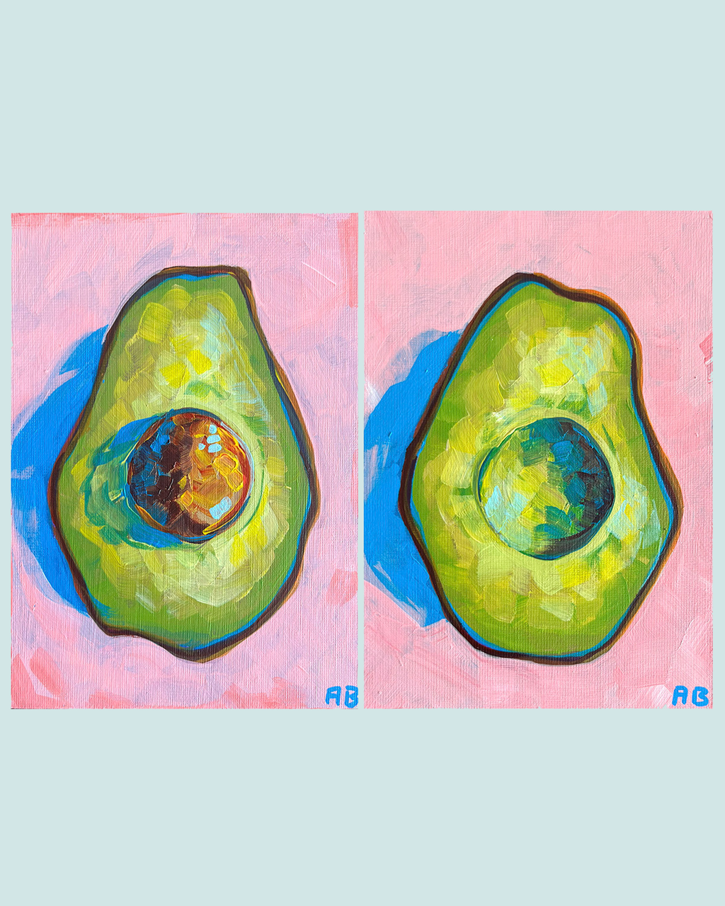 MINI PRINT 'Two Halves Make A Whole' (A5 only)