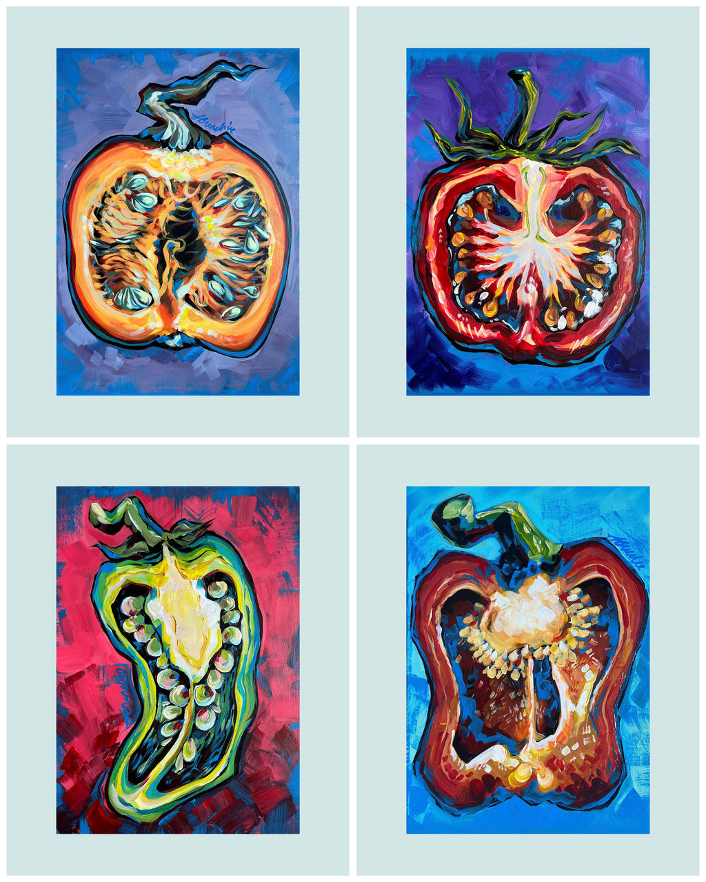 PRINT Cross-Sections 4pc set