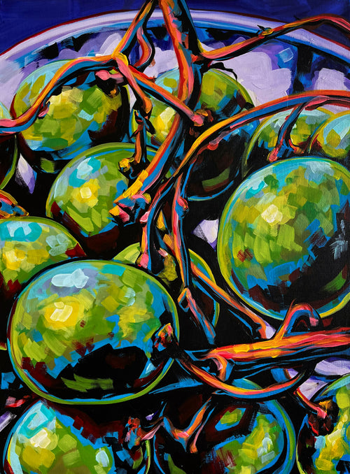 Original 'Even More Dramatic Grapes' - 60cm x 45cm