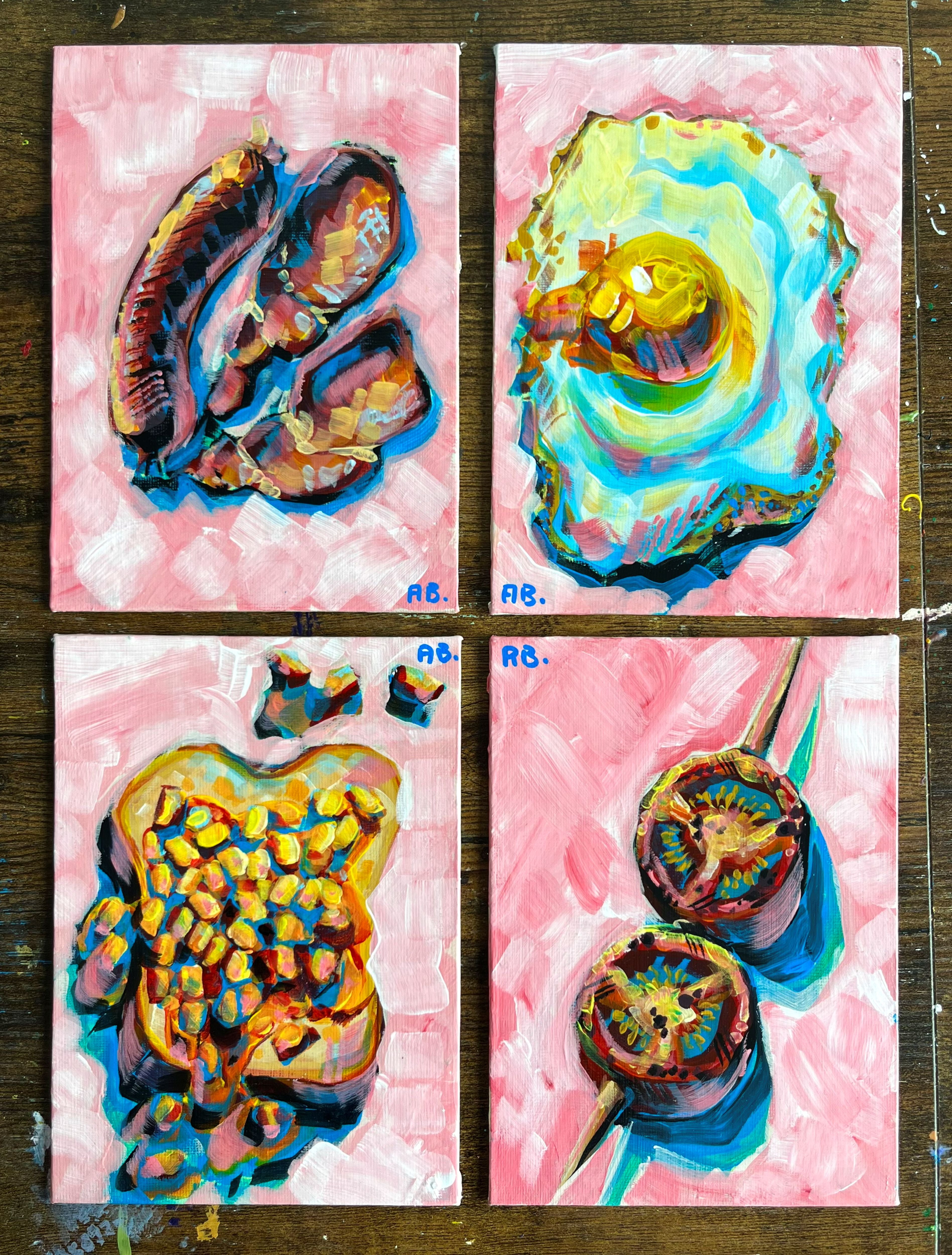 Original 'Full English Breakie' - 4pc 18 x 12cm