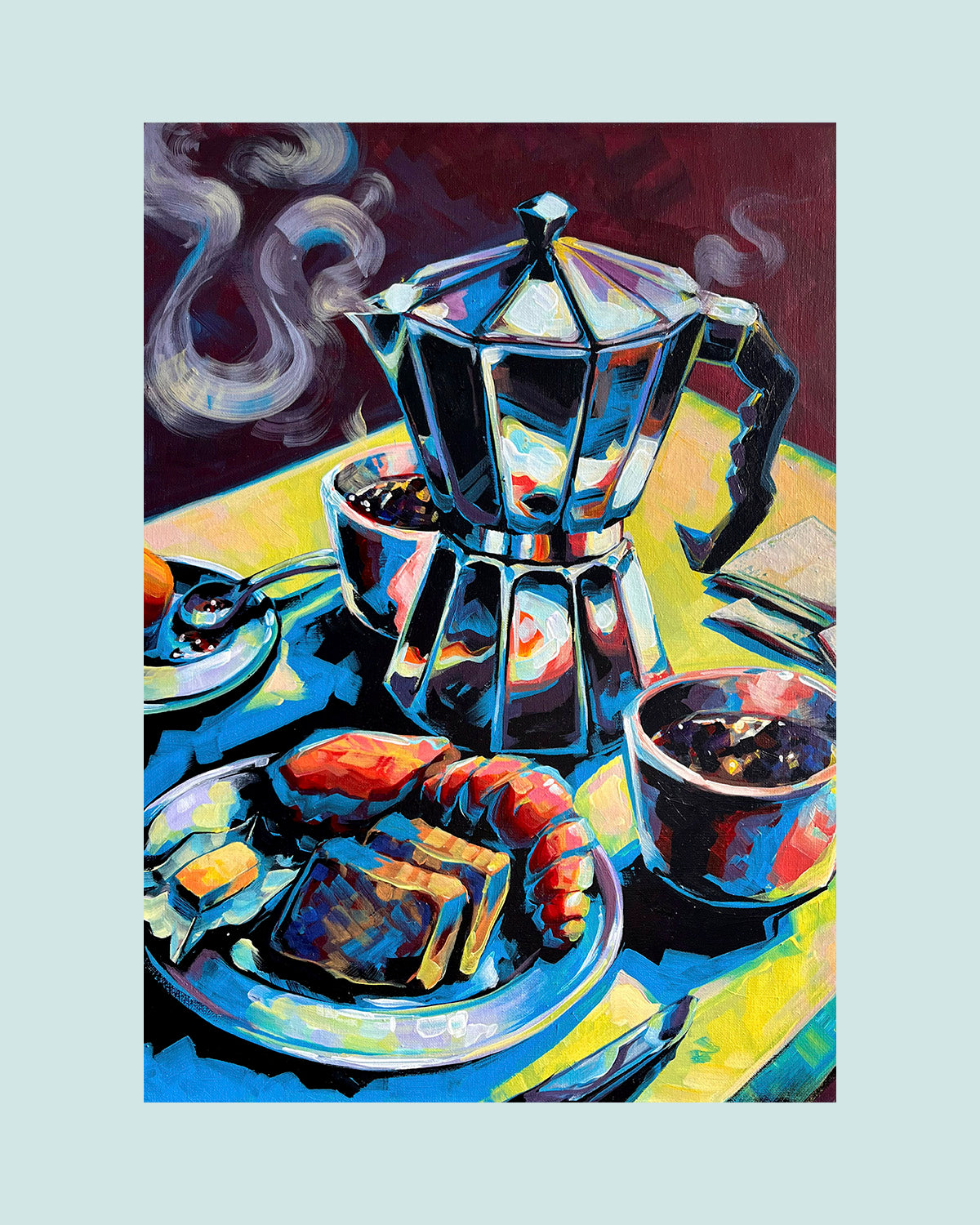 PRINT 'Have a proper coffee with breakfast!' - full image