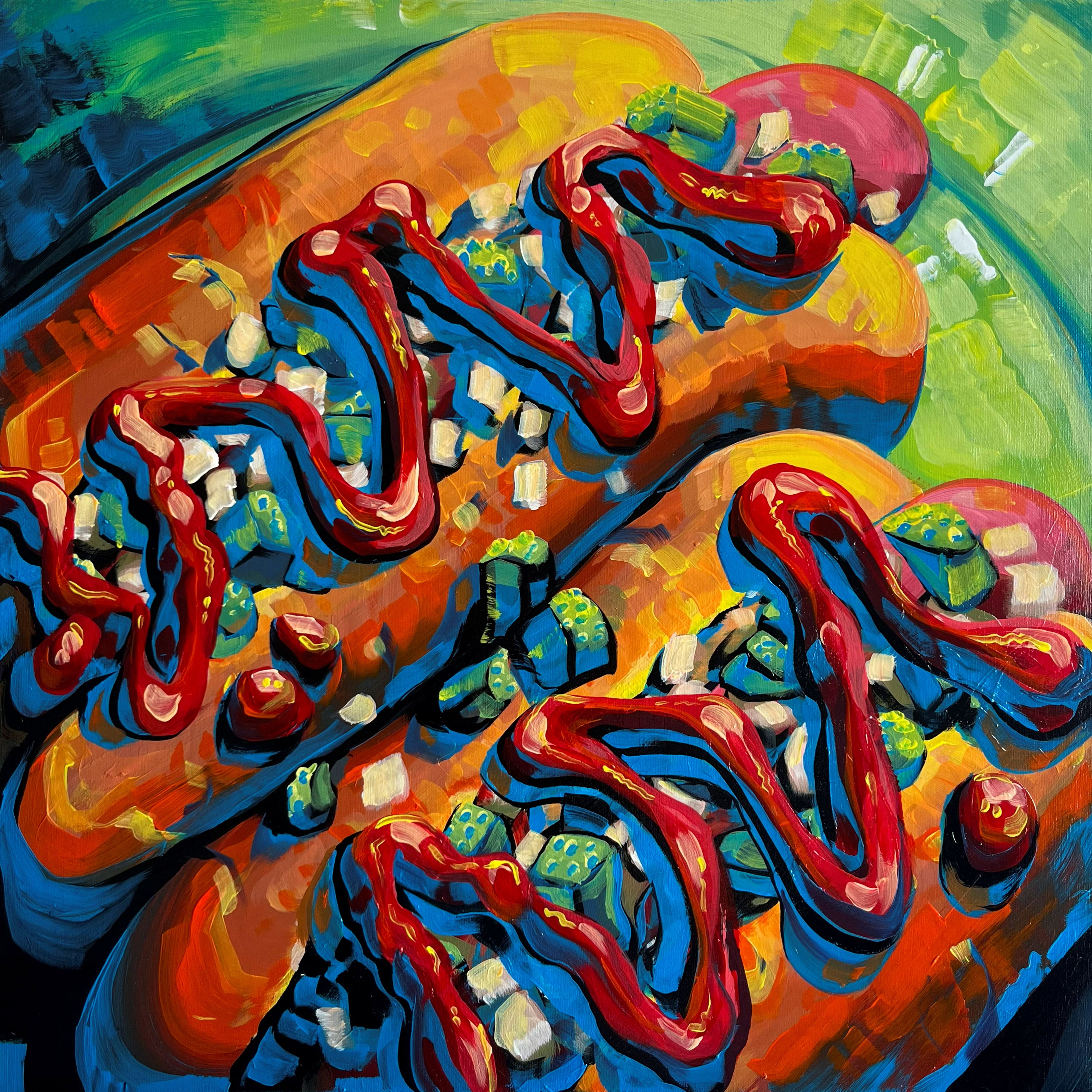 PRINT Hawt Dawgs - full image