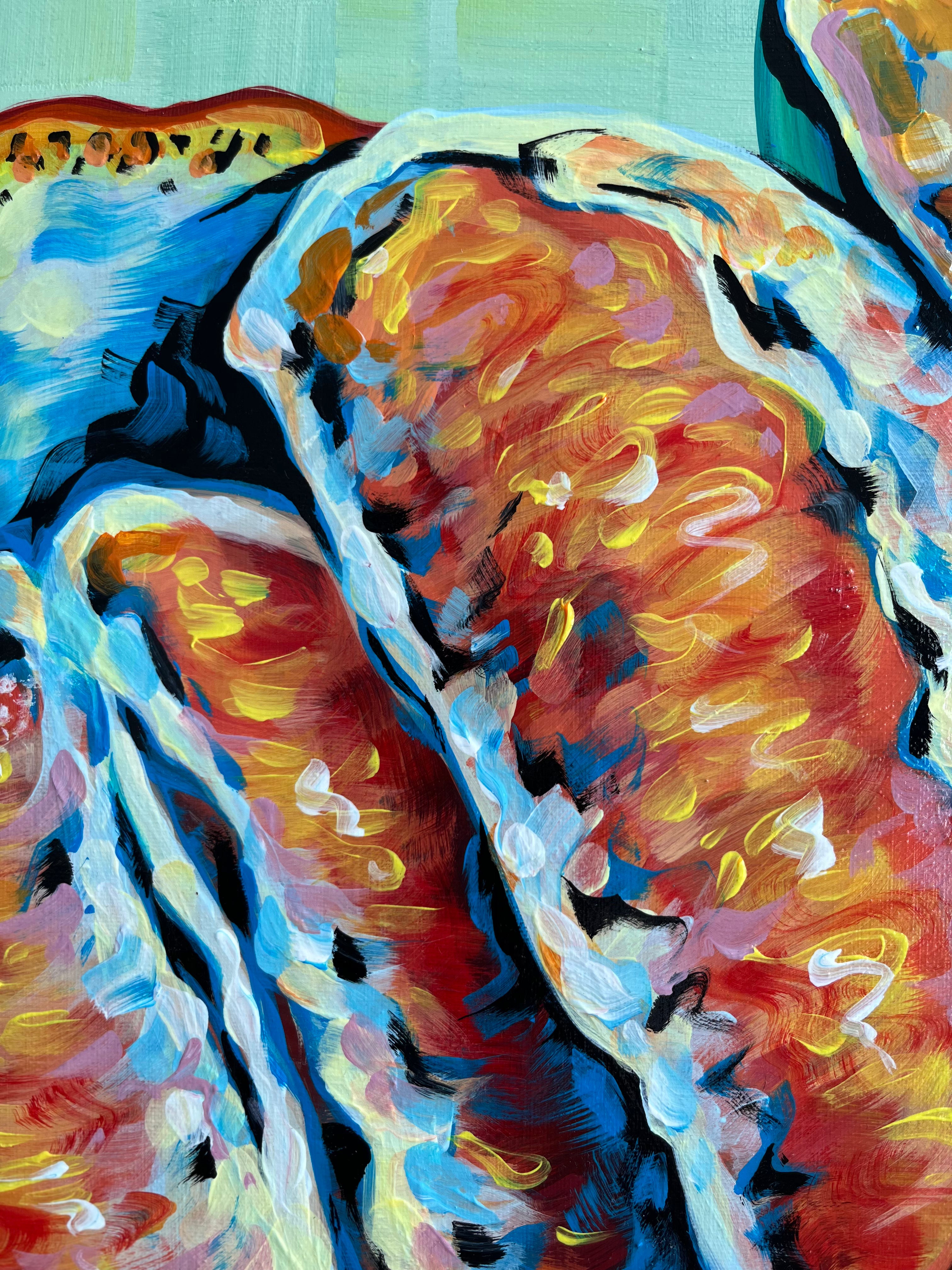 Original 'Mixed Oranges' - 80cm x 60cm
