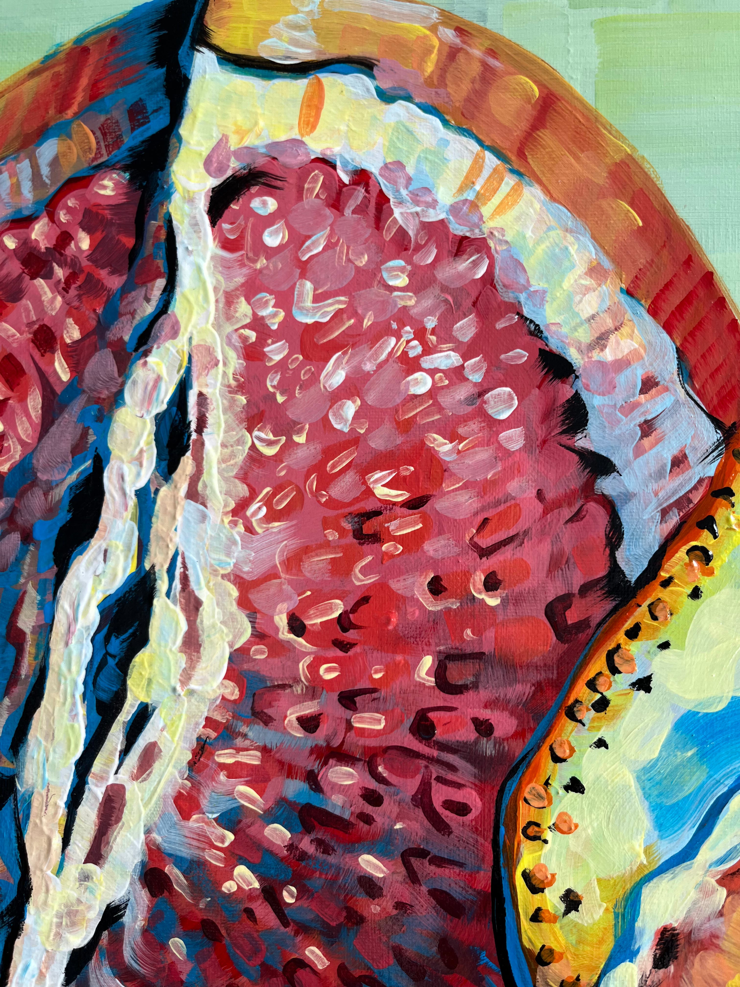 Original 'Mixed Oranges' - 80cm x 60cm
