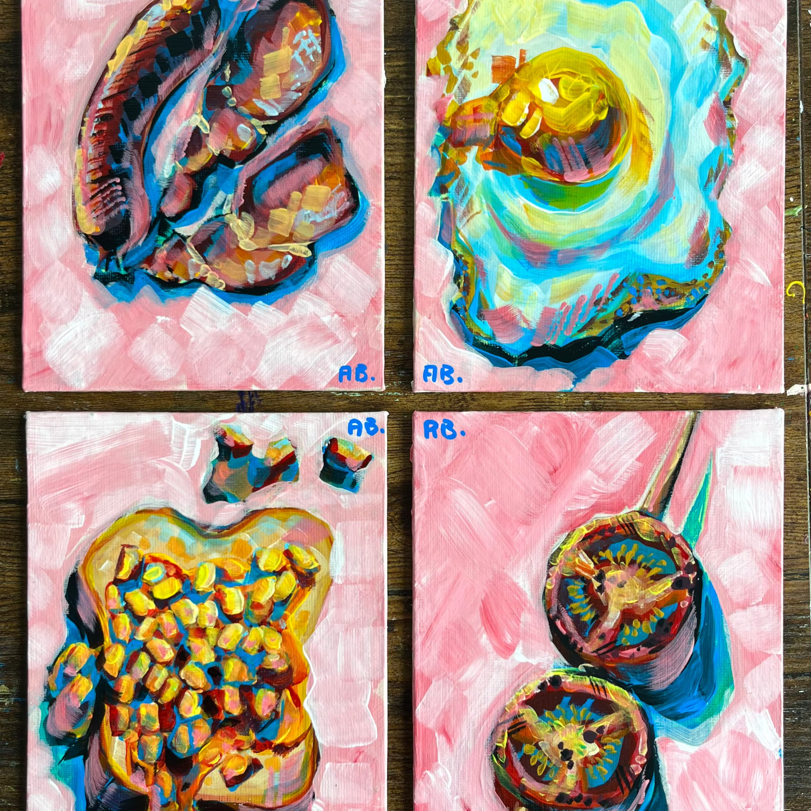 Original 'Full English Breakie' - 4pc 18 x 12cm