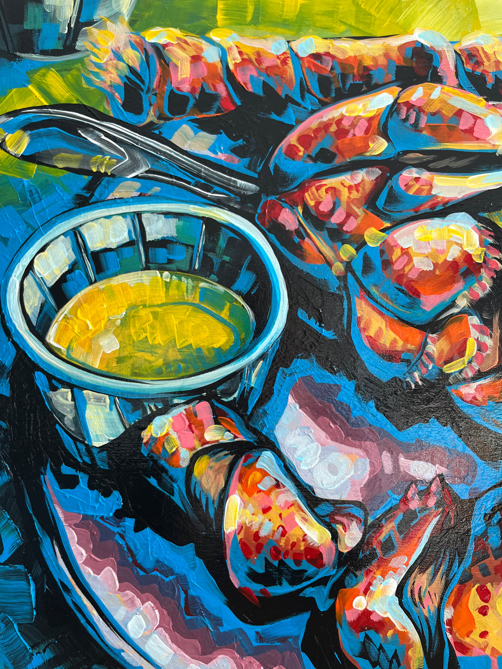 Original 'A Really Big Lobster' - 80cm x 60cm