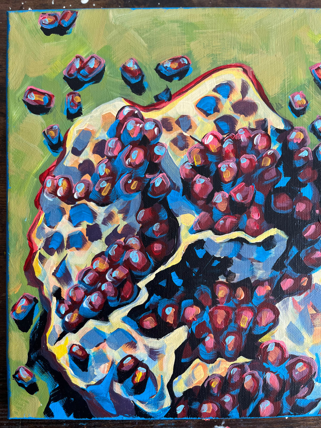 Original 'Unusual Pomegranate' - 40cm x 30cm
