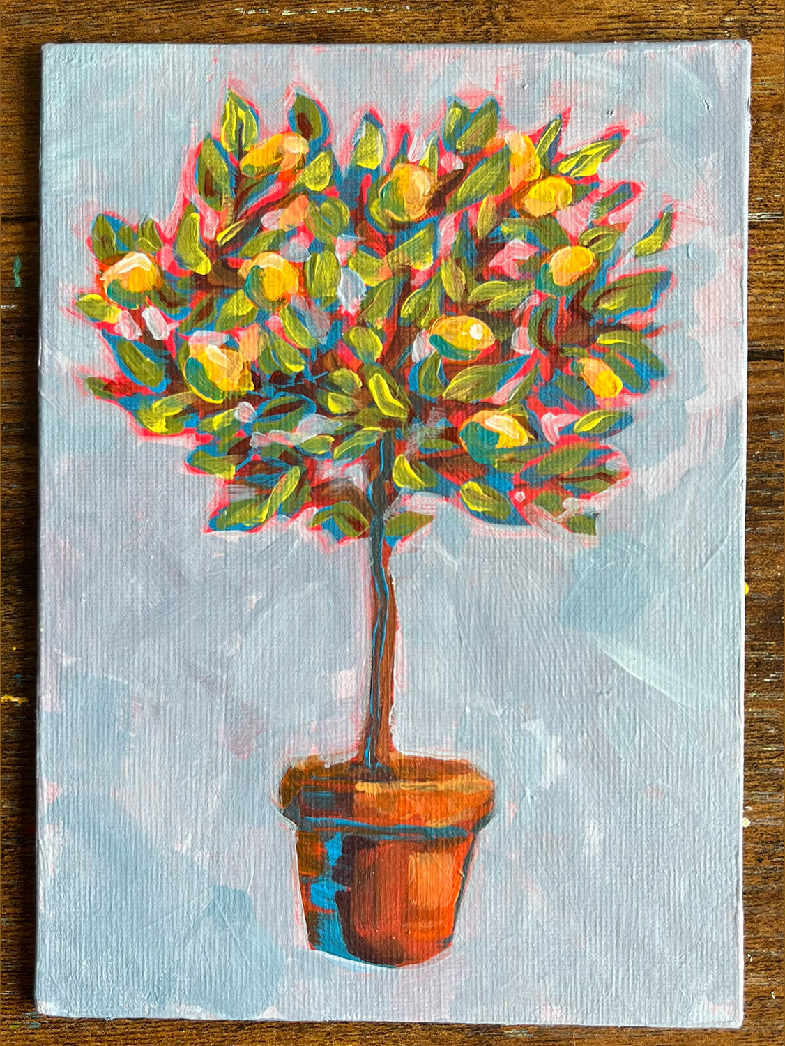 MINI Original 'Cute Little Lemon Tree' - 18 x 13cm