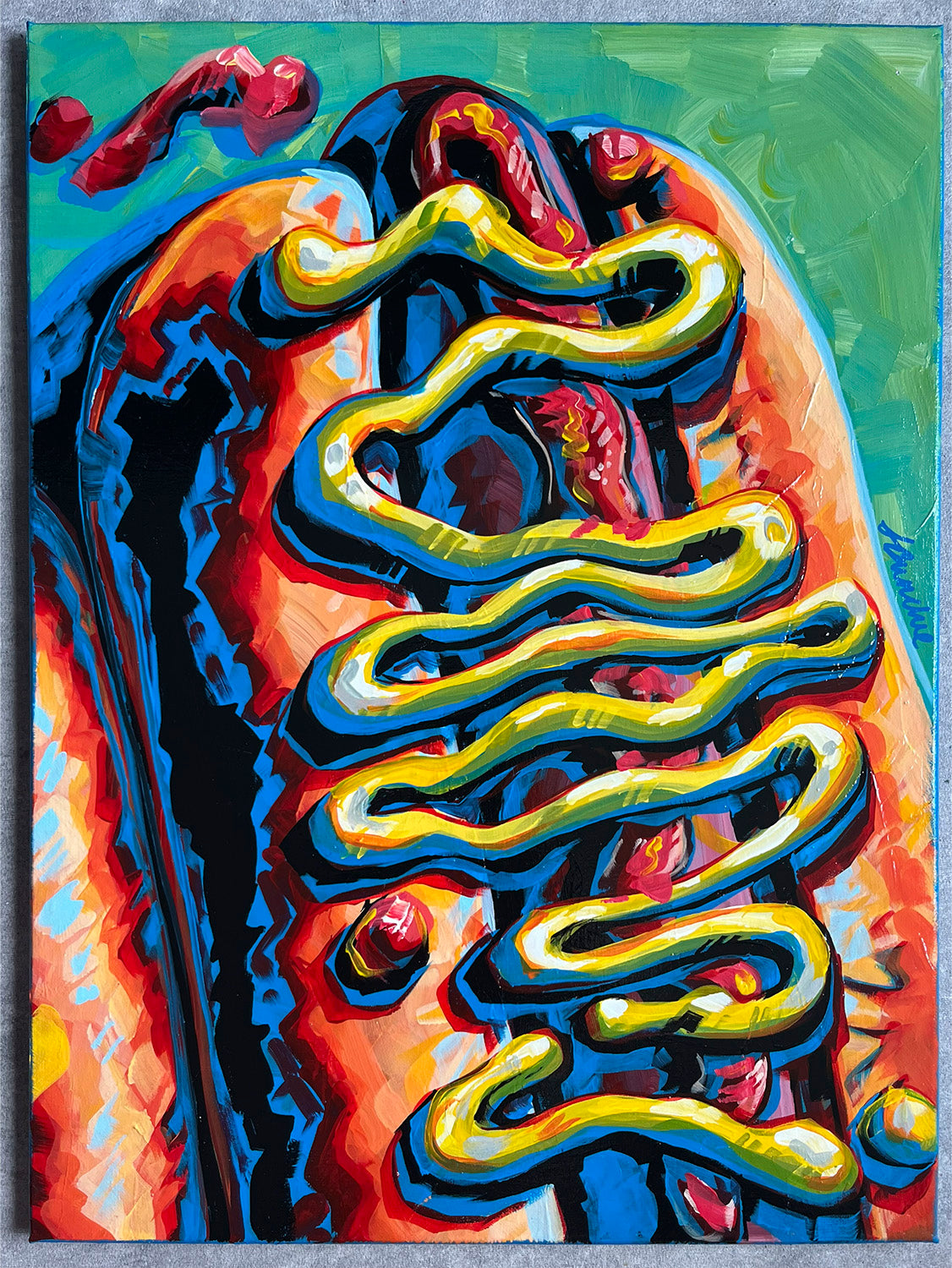 Original 'LONE DAWG' - 60 x 45cm