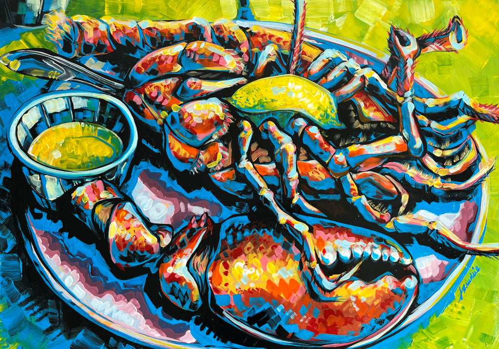 PRINT A Really Big Lobster - full image