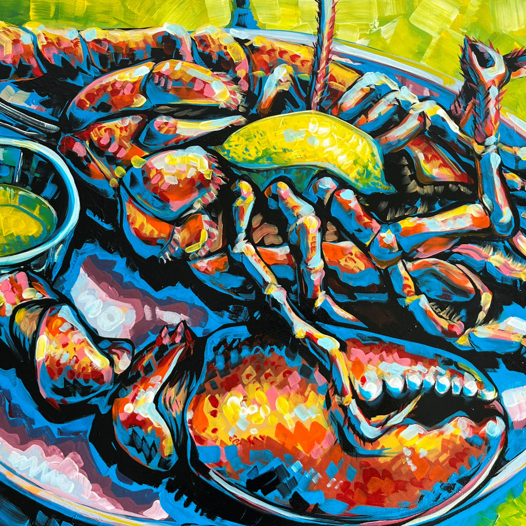 Original 'A Really Big Lobster' - 80cm x 60cm