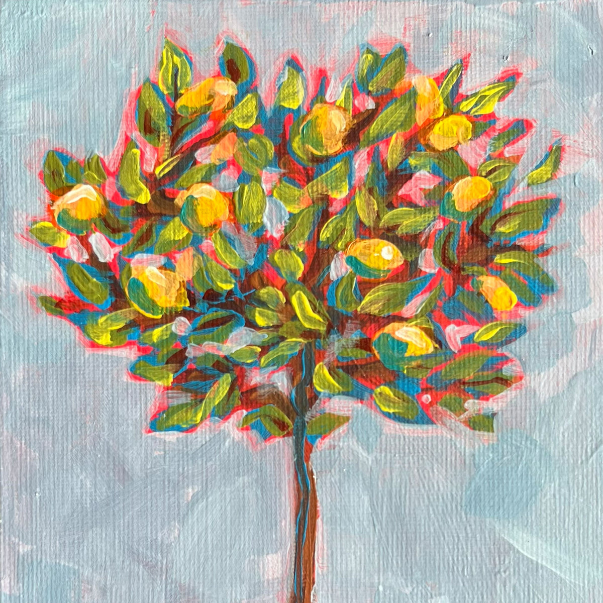 MINI Original 'Cute Little Lemon Tree' - 18 x 13cm