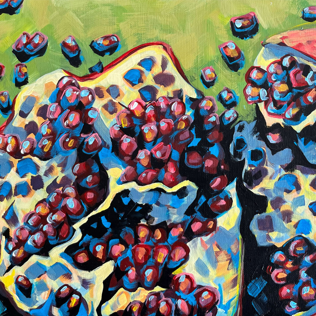 Original 'Unusual Pomegranate' - 40cm x 30cm