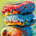 Original 'Doughnut Stack' - 30cm x 22cm