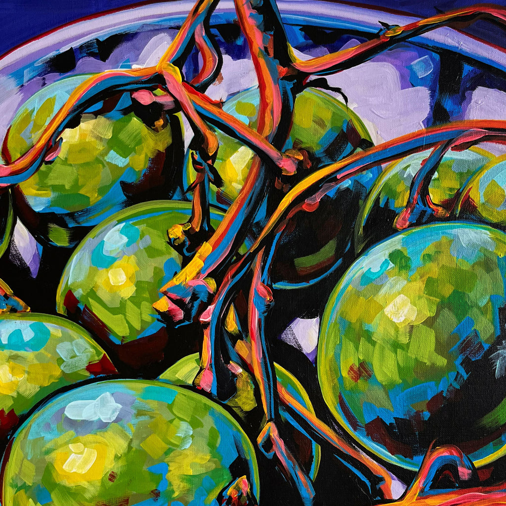 Original 'Even More Dramatic Grapes' - 60cm x 45cm