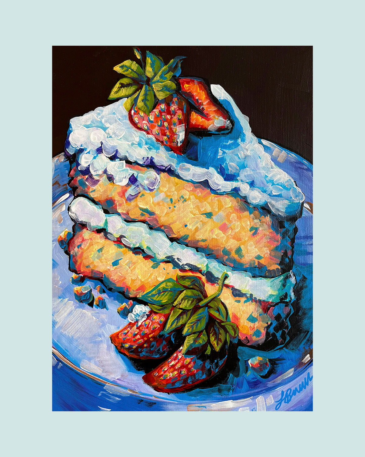 PRINT A Cheeky Slice - full image