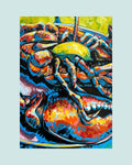 PRINT A Really Big Lobster - middle focus