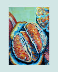 PRINT Mixed Oranges - middle focus
